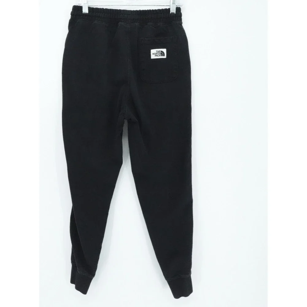 The North Face Pants‎ Mens Small Black Joggers Fleece Drawstring Casual Lounge